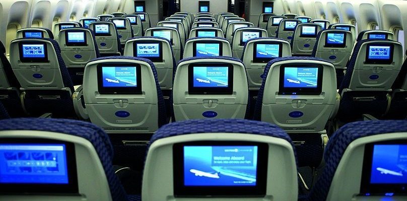 Una tendencia a la desaparición de las pantallas de entretenimiento en los aviones