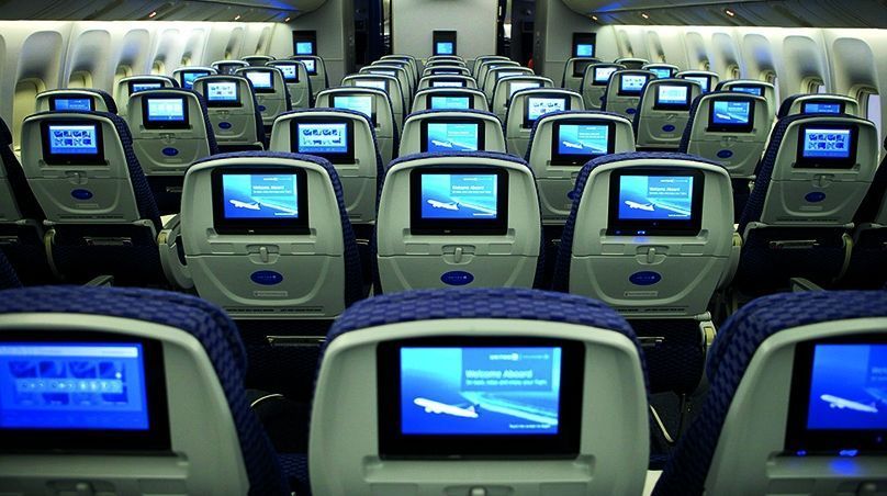 Una tendencia a la desaparición de las pantallas de entretenimiento en los aviones